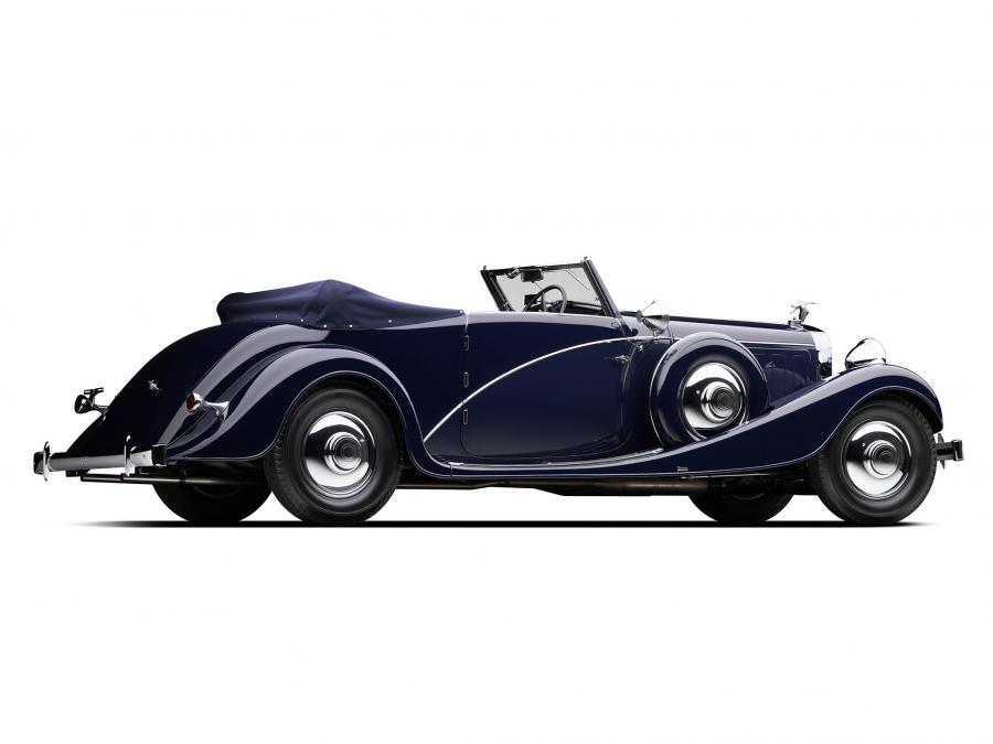  Hispano-Suiza J12 Cabriolet by Vanvooren 1935 года  (фото 2 из 3)